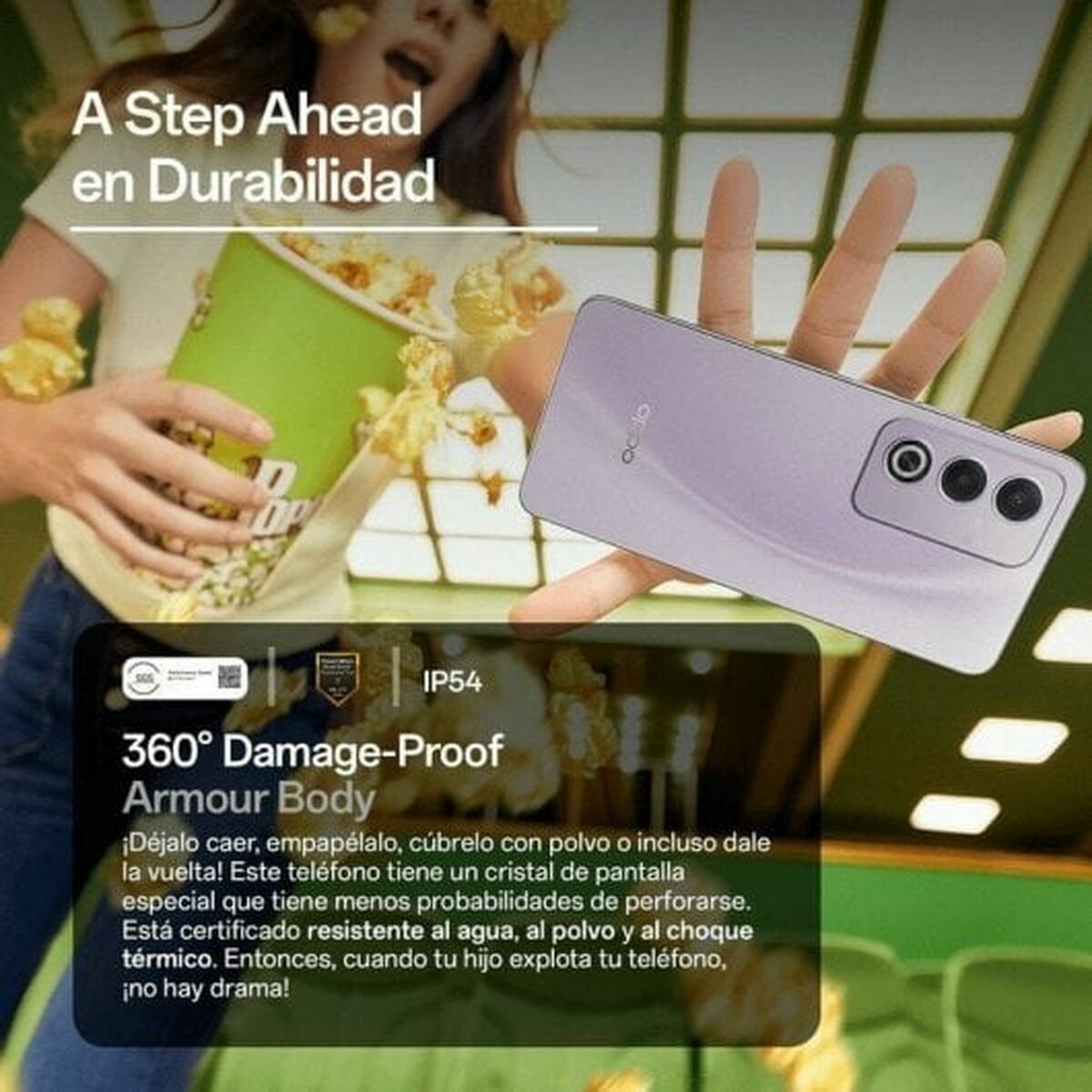 Smartphone Oppo A80 5G 6,67" 8 GB RAM 256 GB Purple