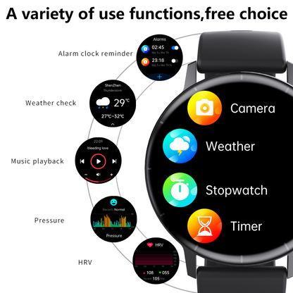 ECG monitor Smart Watch Non Invasive Blood Glucose Smart Watch with Blood Component Analysis-4